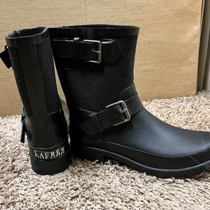 Ralph Lauren Black Winter & Rain Boots